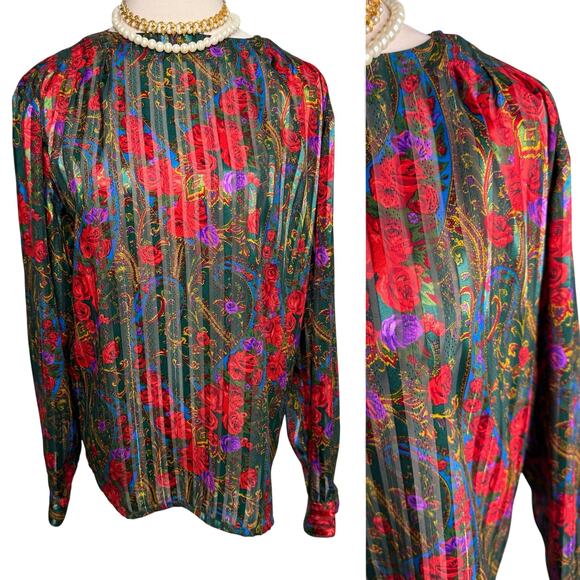 Vintage Tops - Vintage sheer blouse